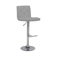 Outlet aanbieding Barkruk York Grijs - Set van 2 - thumbnail