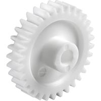 Reely Polyacetaal Recht tandwiel Soort module: 1.0 Boordiameter: 6 mm Aantal tanden: 30 - thumbnail
