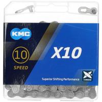 KMC X10 Ketting 10-speed 114-schakels - Grijs - thumbnail