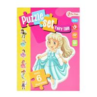 Toi Toys legpuzzel set Sprookjes junior hout 15 stukjes - thumbnail
