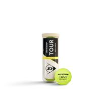 Tennisballen Dunlop D TB TOUR BRILLANCE 3 PET 601620 Geel - thumbnail