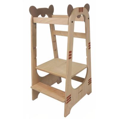 Mamatoyz meegroei-trapje Learning Tower Tijger 45 x 100 cm hout Mamatoyz meegroei-trapje Learning Tower Tijger 45 x 100 cm hout