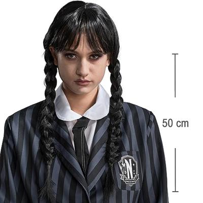 Wednesday Pruik Volwassenen Official ©