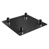 Showtec FQ30-BP2 Vierkant truss baseplate male zwart - thumbnail