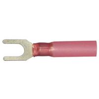 Vogt Verbindungstechnik 3608ch Vorkkabelschoen Met krimpkous 0.50 mm² 1 mm² Schachtdiameter=3.7 mm Deels geïsoleerd Rood 1 stuk(s) - thumbnail