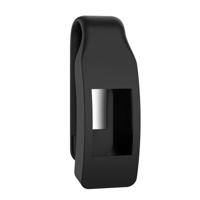 Slimme horloge silicone clip knop beschermhoes voor Fitbit Inspire HR (zwart) - thumbnail