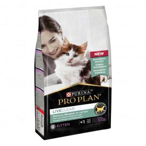Pro Plan LiveClear Kitten met kalkoen kattenvoer 1,4 kg Pro Plan LiveClear Kitten met kalkoen kattenvoer 1,4 kg