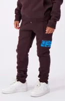 Black Bananas Commander Trainingsbroek Kids Bruin - Maat 104 - Kleur: Bruin | Soccerfanshop - thumbnail