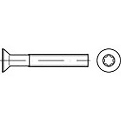 TOOLCRAFT TO-6863400 Verzonken schroeven M1.6 8 mm Binnen-T DIN 965 RVS V2A A2 1000 stuk(s)