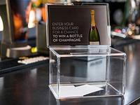 Deflecto ideeënbus met folderhouder, ft 20,5 x 13,5 x 16,5 cm - thumbnail