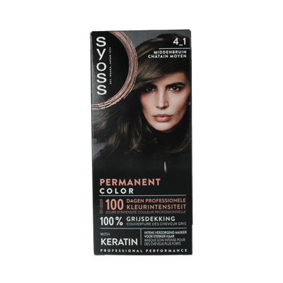 Syoss Color 4-1 Middenbruin