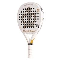 BLACK CROWN PITON WHITE SOFT PADEL RACKET - thumbnail