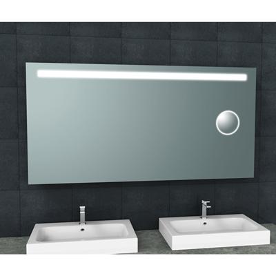 Wiesbaden Spiegel Tigris met LED Verlichting En Scheerspiegel 160x80 cm