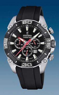 Horlogeband Festina F20544-1 Rubber Zwart 21mm Horlogeband Festina F20544-1 Rubber Zwart 21mm