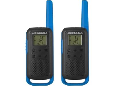 Motorola TALKABOUT T62 twee-weg radio 16 kanalen 12500 MHz Zwart, Blauw - thumbnail