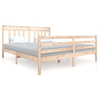 Bedframe massief hout 180x200 cm