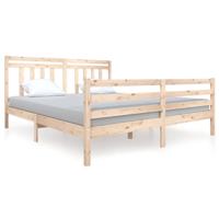 Bedframe massief hout 180x200 cm - thumbnail