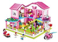 Sluban Holiday Villa (Girl's Dream) bouwstenen set (M38-B0721) - thumbnail