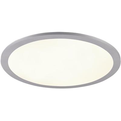 LED Plafondlamp 20W Natuurlijk Wit 4000K Rond Mat Titaan Kunststof