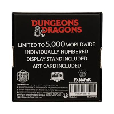 Dungeons & Dragons Medallion and Art Card Talisman of Ultimate Evil Limited Edition - thumbnail