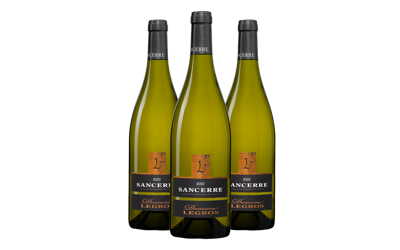 3 flessen Domaine Legros Sancerre Blanc Probeerpakket