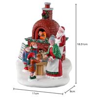 Lemax mrs. claus&apos; gingerbread bake verlicht kerstdorp tafereel Santa&apos;s Wonderland 2023 - thumbnail