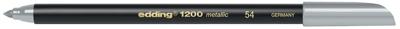 Edding Colorpen 1200 Zilver Metallic