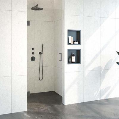 Nisdeur Compleet Just Creating Profielloos 80x200 cm Gunmetal Sanitop