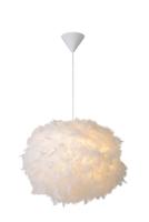 Lucide GOOSY SOFT - Hanglamp - Ø 50 cm - 1xE27 - Wit - thumbnail