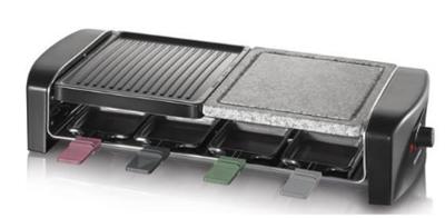 Severin RG9645 Steengrill Zwart