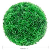 Kunstbuxusbollen 2 st 22 cm - thumbnail