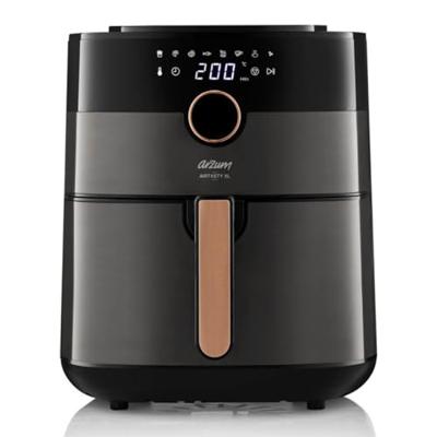 arzum AR2074-B Airfryer 6 l Timerfunctie, Oververhittingsbeveiliging Koper, Zwart