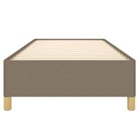 Bedframe stof taupe 90x200 cm - thumbnail