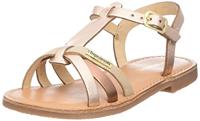 Leren kindersandalen Baguera LES TROPEZIENNES¨ PAR M. BELARBI goud - thumbnail
