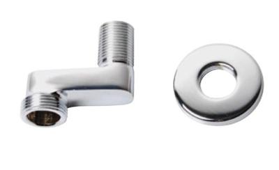 Kirchhoff S-aansluiting, 1/2"ET x 40 mm x 3/4"ET, met rozet met schroefdraad - 986262113