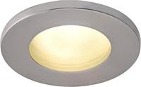 SLV InbouwspotDolix Out GU10 Round voor buiten titaan - 1001168 - thumbnail