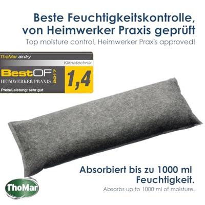 ThoMar "airdry duo" luchtontvochtiger air dry car dehumidifier 2x0,6kg