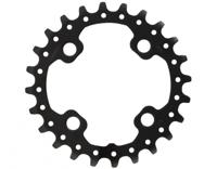 Shimano kettingblad deore 10v 24t y1rp24000 m617 zwart - thumbnail