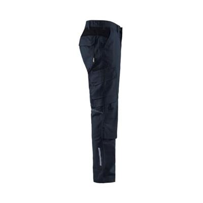 Blåkläder Industrie werkbroek stretch met kniezakken 14481832 | Donker marineblauw/Zwart | Maat 52 - 7330509758861 Blåkläder Industrie werkbroek stretch met kniezakken 14481832 | Donker marineblauw/Zwart | Maat 52 - 7330509758861