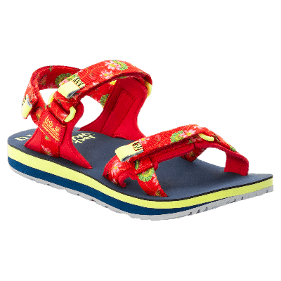 Jack Wolfskin Outfresh DLX outdoor sandalen rood/donkerblauw