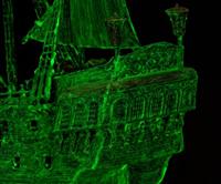 Revell Ghost Ship (Glow in the dark, Easy click system) - thumbnail