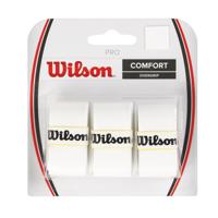PACK OF 3 OVERGRIPS WILSON WHITE PRO - thumbnail