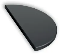 The Bastard half moon stone black 1pcs Medium - thumbnail