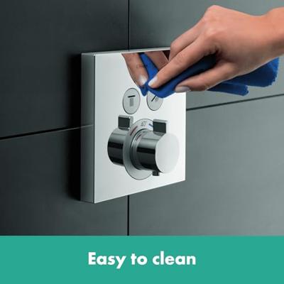 Thermostaat Afbouwdeel ShowerSelect HansGrohe Voor 2 Functies Chroom - thumbnail