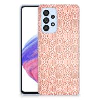 Samsung Galaxy A53 5G | TPU bumper | Pattern Orange - thumbnail