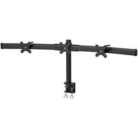 SpeaKa Professional SP-1664324 Monitor-tafelbeugel Aantal monteerbare displays: 3 Display(s) 33,0 cm (13) - 61 cm (24) Zwart In hoogte verstelbaar, Zwenkbaar, - thumbnail
