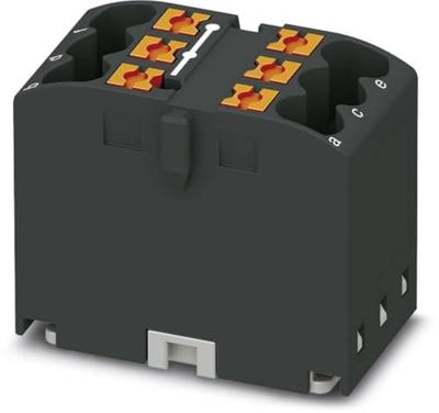 Phoenix Contact 3273278 Verdeelblok 15.6 mm Spanveer Zwart 10 stuk(s)
