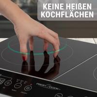 Profi Cook PC-DKI 1067 501067 Dubbele inductieplaat Met display - thumbnail