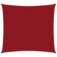 Zonnescherm vierkant 4x4 m oxford stof rood - thumbnail