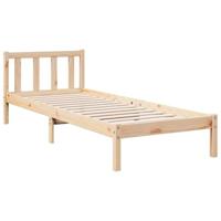 Bedframe extra lang zonder matras massief grenenhout 100x220 cm - thumbnail